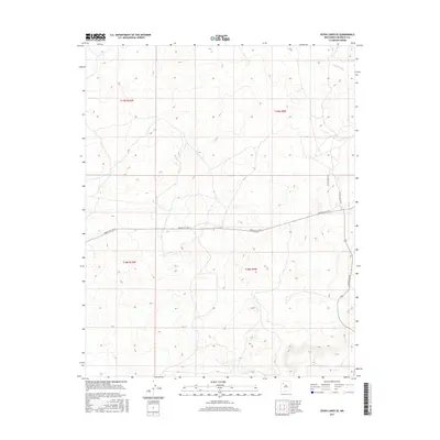 2017 Map of Seven Lakes SE, 2017 Print