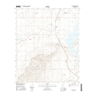 2017 Map of Seven Rivers, 2017 Print