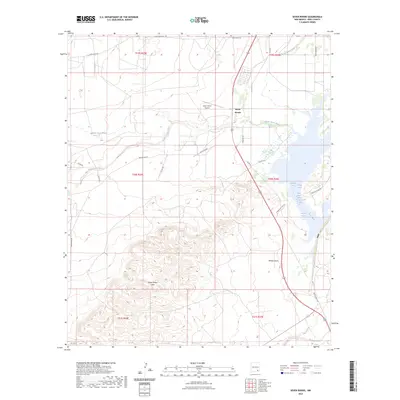 2023 Map of Seven Rivers, 2023 Print