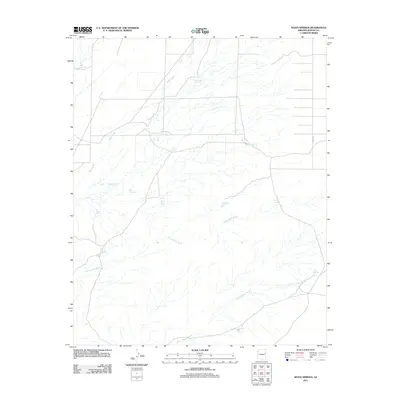 2011 Map of Seven Springs, 2011 Print