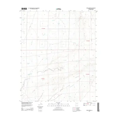 2014 Map of Seven Springs, 2014 Print