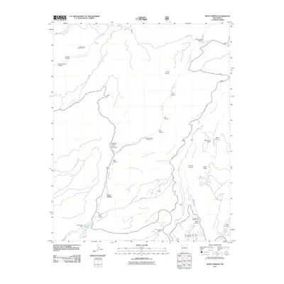 2011 Map of Seven Springs, 2011 Print