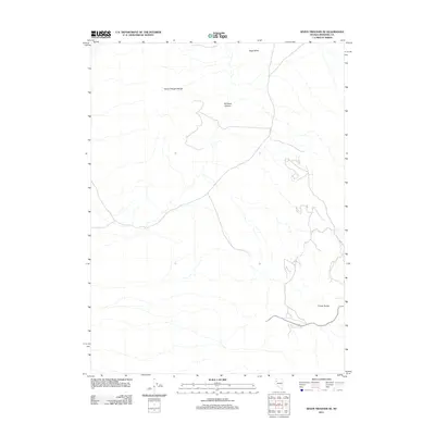2011 Map of Seven Troughs SE, 2011 Print