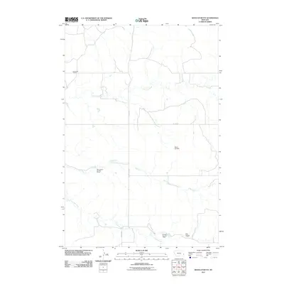 2011 Map of Seven-up Butte, 2011 Print