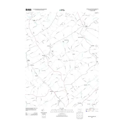 2013 Map of Seven Valleys, 2013 Print