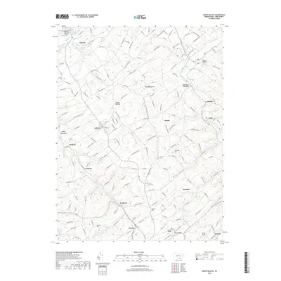 2019 Map of Seven Valleys, 2019 Print