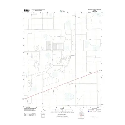 2012 Map of Sevenmile Basin, 2012 Print