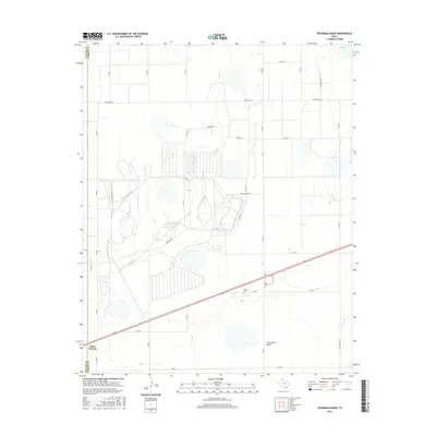 2016 Map of Sevenmile Basin, 2016 Print