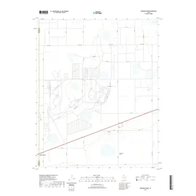 2019 Map of Sevenmile Basin, 2019 Print