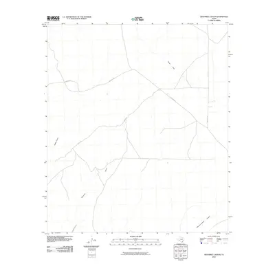 2010 Map of Sevenmile Canyon, 2010 Print