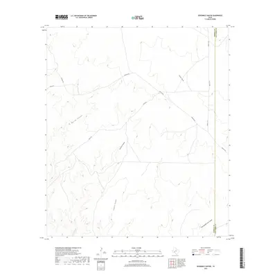 2019 Map of Sevenmile Canyon, 2019 Print