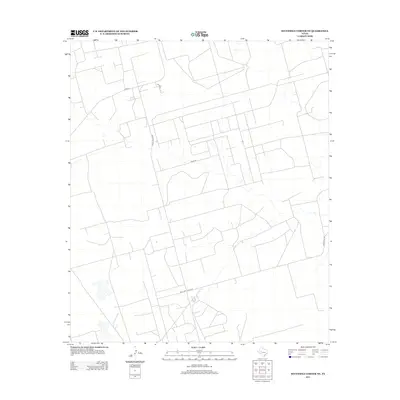 2012 Map of Sevenmile Corner NE, 2012 Print