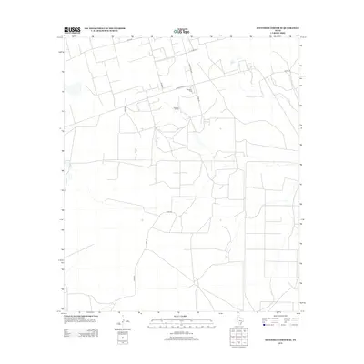 2012 Map of Sevenmile Corner SE, 2012 Print