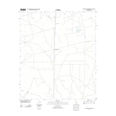 2012 Map of Sevenmile Corner, 2012 Print