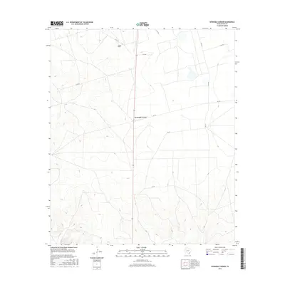 2016 Map of Sevenmile Corner, 2016 Print