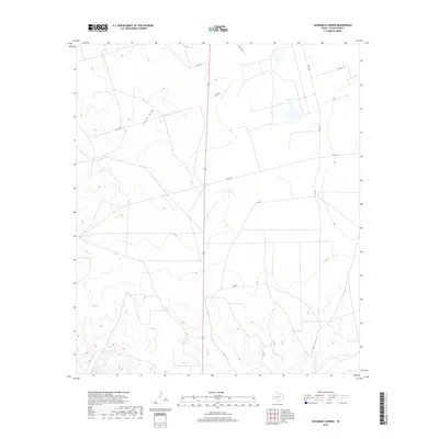 2019 Map of Sevenmile Corner, 2019 Print