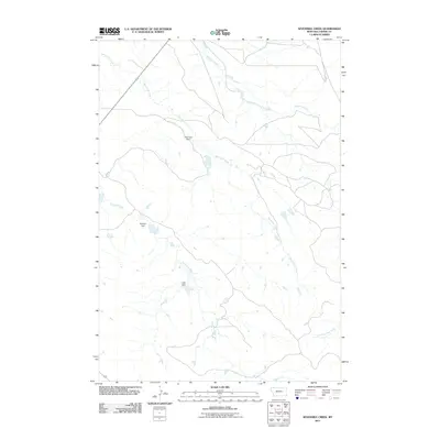 2011 Map of Sevenmile Creek, 2011 Print