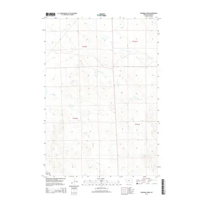 2014 Map of Sevenmile Creek, 2014 Print