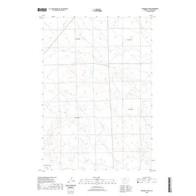 2020 Map of Sevenmile Creek, 2020 Print