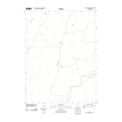 2010 Map of Sevenmile Draw, 2010 Print