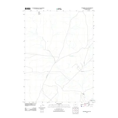 2012 Map of Sevenmile Gulch, 2012 Print