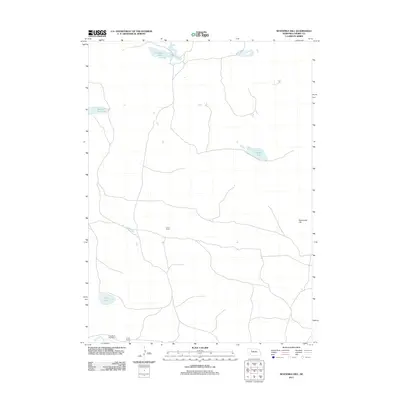 2011 Map of Sevenmile Hill, 2011 Print