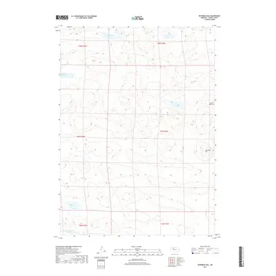 2017 Map of Sevenmile Hill, 2017 Print