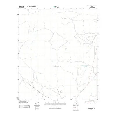 2010 Map of Sevenmile Hill, 2010 Print