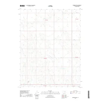2019 Map of Sevenmile Ranch, 2019 Print