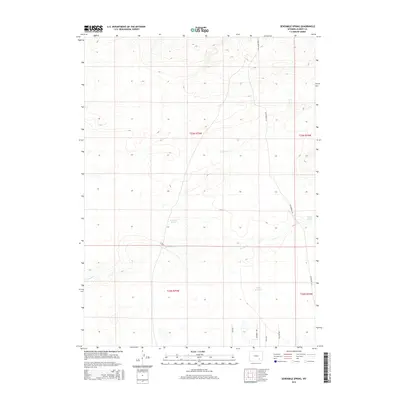 2015 Map of Sevenmile Spring, 2015 Print