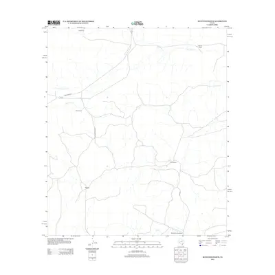 2012 Map of Seventeen Ranch, 2012 Print