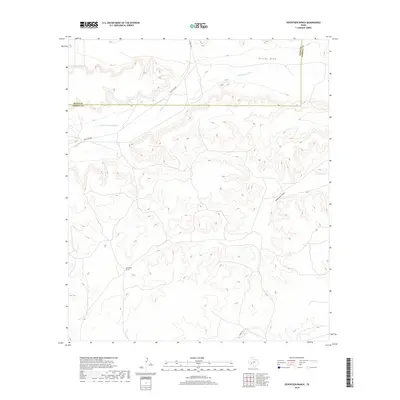 2019 Map of Seventeen Ranch, 2019 Print