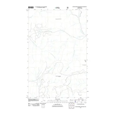 2011 Map of Seventeenmile Mountain, 2011 Print