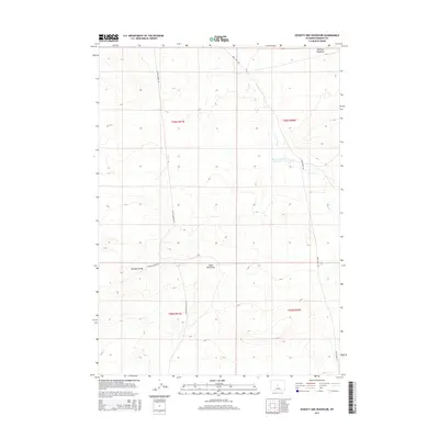 2015 Map of Seventy One Reservoir, 2015 Print