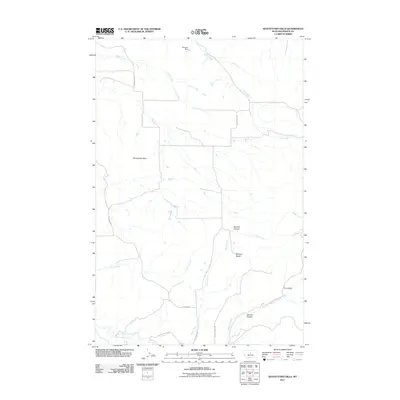 2011 Map of Seventytwo Hills, 2011 Print