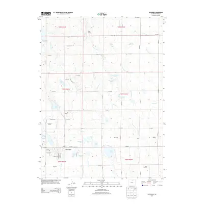 2013 Map of Severance, 2013 Print