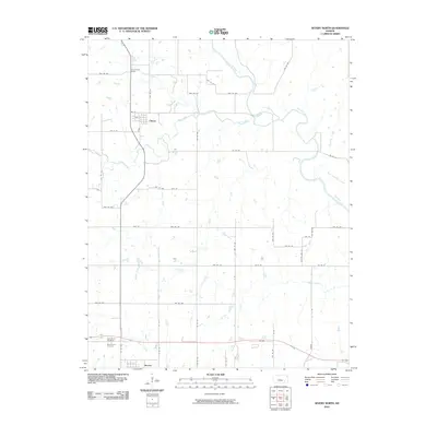 2010 Map of Severy North, 2010 Print