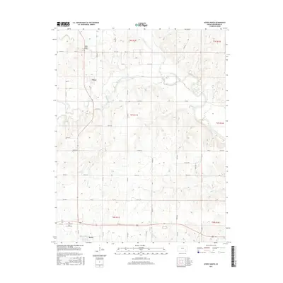 2015 Map of Severy North, 2015 Print