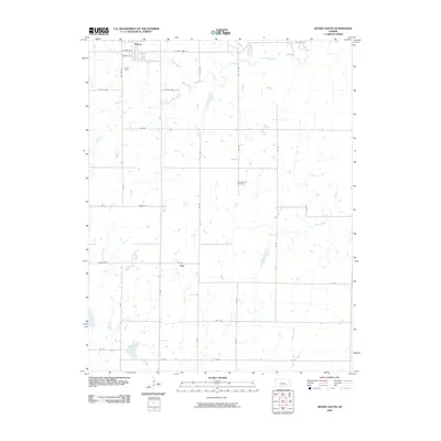 2009 Map of Severy South, 2009 Print