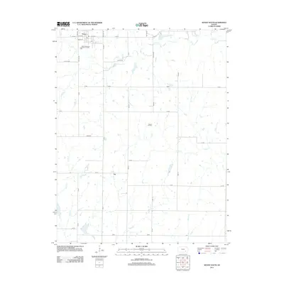 2012 Map of Severy South, 2012 Print