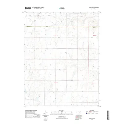 2018 Map of Severy South, 2018 Print