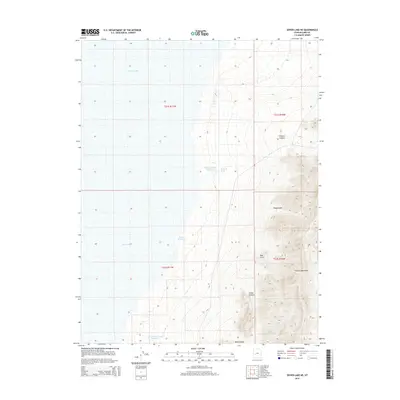 2014 Map of Sevier Lake NE, 2014 Print