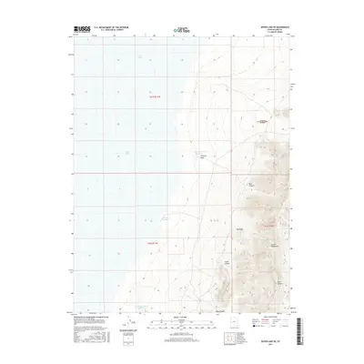 2017 Map of Sevier Lake NE, 2017 Print