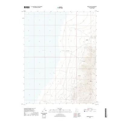 2020 Map of Sevier Lake NE, 2020 Print