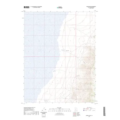 2023 Map of Sevier Lake NE, 2023 Print