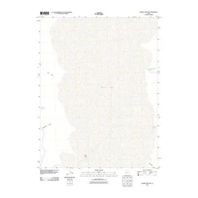 2010 Map of Sevier Lake SW, 2010 Print