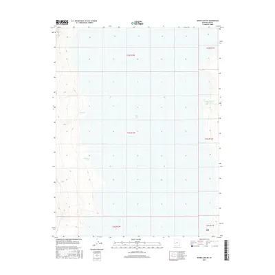 2017 Map of Sevier Lake SW, 2017 Print