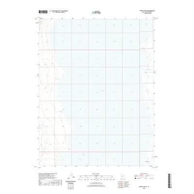 2020 Map of Sevier Lake SW, 2020 Print