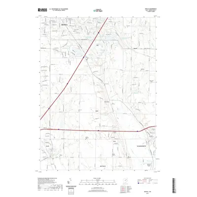 2019 Map of Seville, 2019 Print