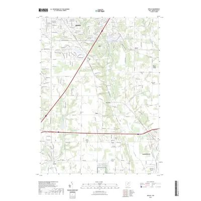 2023 Map of Seville, 2023 Print